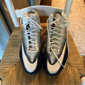 Nike White and Navy Athletic Shoes